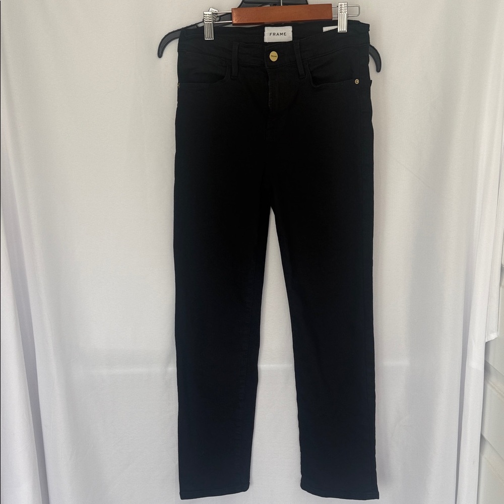 Frame Denim Women's Black Skinny Jeans